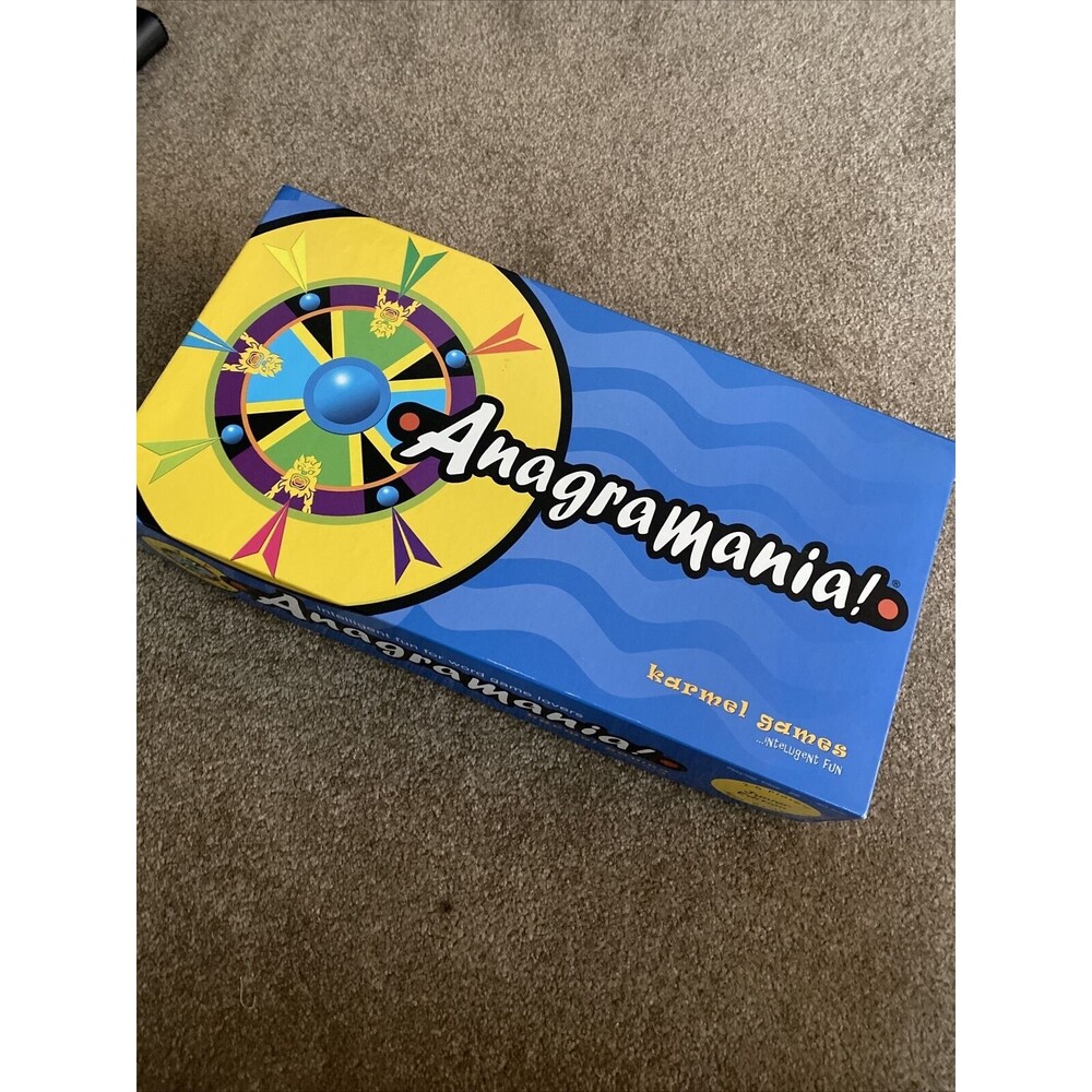 Karmel Games Anagramania New Junior Edition Ages 8+ Board Family Game Night